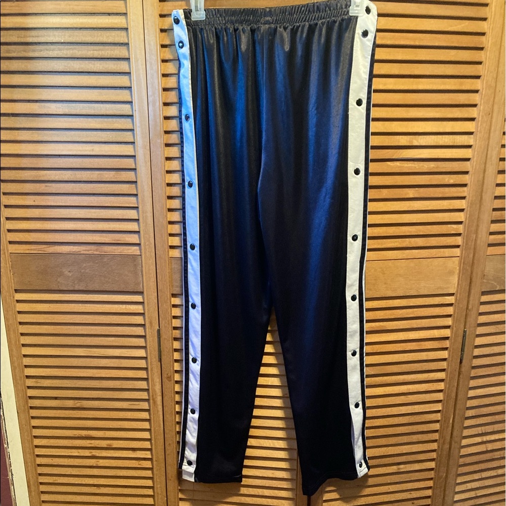 Vintage Street Code Black, Red and White Tear Away Pants